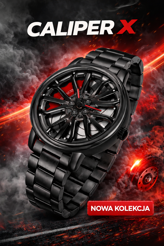 CALIPER X - Zegarek inspirowany motoryzacją